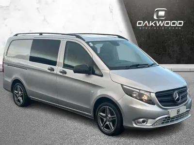 Used Mercedes Vito Progressive 161 HP (118 kW) 2021 Silver Van