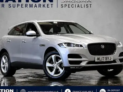 Used Jaguar F-Pace Prestige 180 HP (132 kW) 2017 Silver SUV