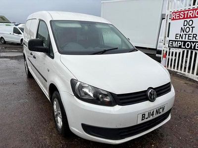 Used VW Caddy Maxi Startline 102 HP (75 kW) 2014 White MPV