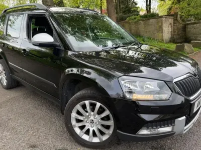 Używany Skoda Yeti SE 110 KM (80 kW) 2014 Czarny SUV