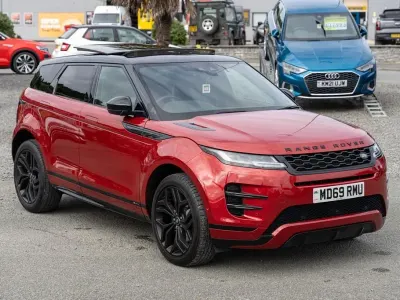 Used Land Rover Range Rover evoque SE Dynamic 180 HP (132 kW) 2020 Red SUV