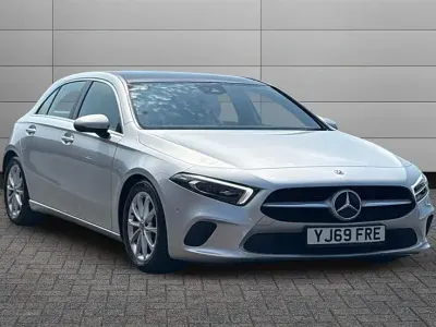 Used Mercedes A180 Premium Plus 116 HP (85 kW) 2020 Silver Hatchback