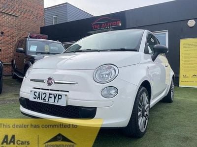 Used Fiat 500 Pop 69 HP (50 kW) 2012 White Hatchback