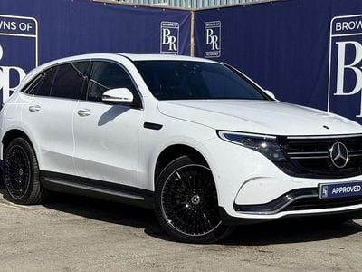 Used Mercedes EQC400 AMG Line Premium Plus 300 kW (408 HP) 2023 White SUV