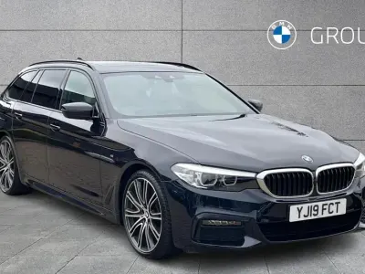 Used BMW 540 M Sport 335 HP (246 kW) 2019 Black Estate
