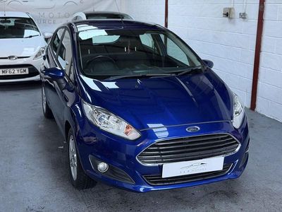 Used Ford Fiesta Zetec 82 HP (60 kW) 2013 Blue Hatchback