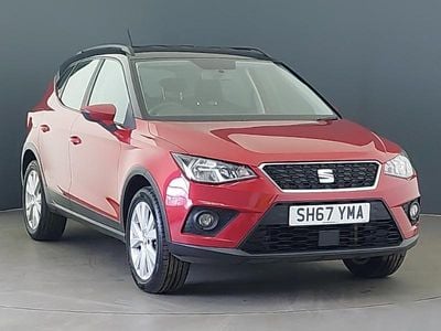 Used Seat Arona SE Technology 95 HP (69 kW) 2017 Red SUV