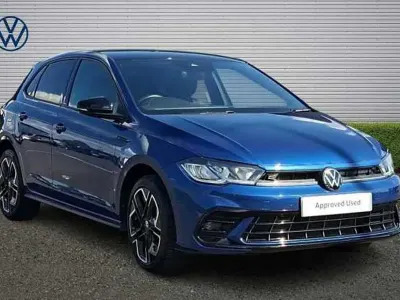 Used VW Polo R-line 95 HP (69 kW) 2025 Blue Hatchback