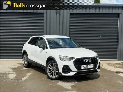 Used Audi Q3 Black Edition 150 HP (110 kW) 2022 White SUV