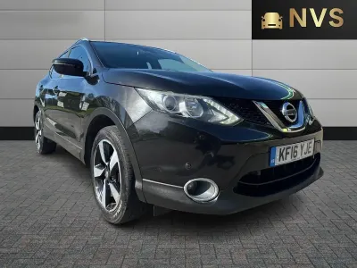 Used Nissan Qashqai Acenta 110 HP (80 kW) 2016 Black SUV