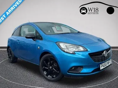Used Vauxhall Corsa 75 HP (55 kW) 2018 Blue Hatchback