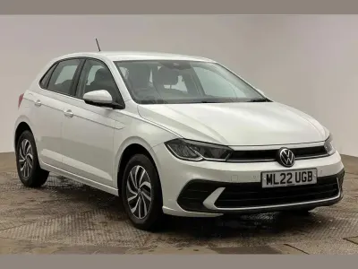 Used VW Polo Life 95 HP (69 kW) 2022 White Hatchback