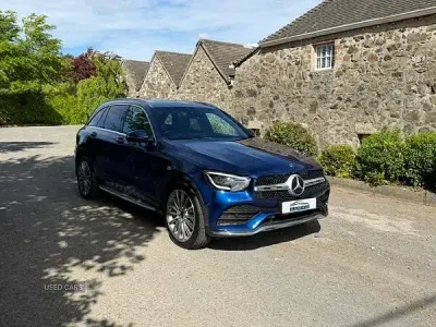 Used Mercedes GLC220 AMG Line Premium 2020 Blue Estate