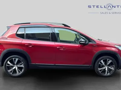 Used Peugeot 2008 GT-line 129 HP (94 kW) 2018 Red SUV