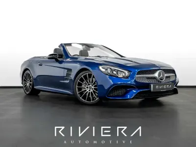 Käytetty Mercedes SL400 Premium 2020 Sininen Avoauto