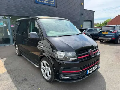 Used VW T6 Highline 2016 Black Van
