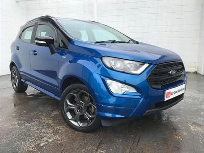 Used Ford Ecosport ST-Line 125 HP (91 kW) 2019 Blue SUV