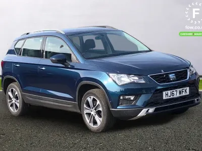 Used Seat Ateca SE 150 HP (110 kW) 2017 Blue SUV
