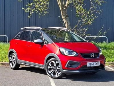 Used Honda Jazz Hybrid 109 HP (80 kW) 2021 Red Hatchback