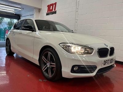 Used BMW 118 Sport Line 2017 White Hatchback
