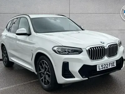 Used BMW X3 M Sport 184 HP (135 kW) 2022 White SUV