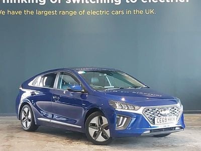 Used Hyundai Ioniq Premium SE 141 HP (103 kW) 2019 Blue Hatchback