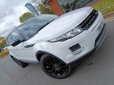 used Land Rover Range Rover evoque e 2.2 SD4 Pure Tech Auto 4WD Euro 5 (s/s) 5dr Pan Roof-Tech Pack-Black Roof SUV