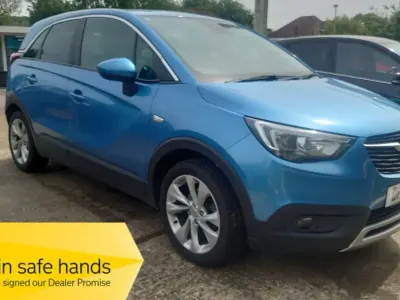 Used Vauxhall Crossland X S 130 HP (95 kW) 2019 Blue SUV