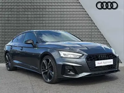 Used Audi A5 Black Edition 200 HP (147 kW) 2022 Grey Coupe