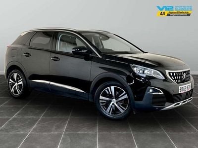 Black Used 2019 Peugeot 3008 Allure Hatchback | £10,995 (Good price)