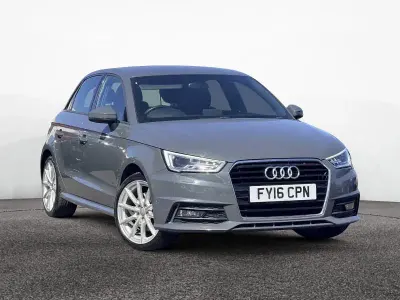 Begagnad Audi A1 S-Line 2016 Grå Halvkombi