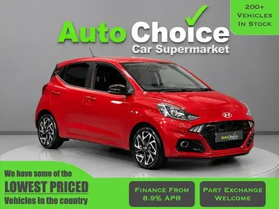 Używany Hyundai i10 N Line 100 KM (73 kW) 2022 Czerwony Hatchback