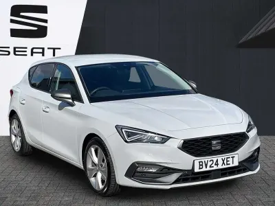 Used Seat Leon FR 2024 White Hatchback