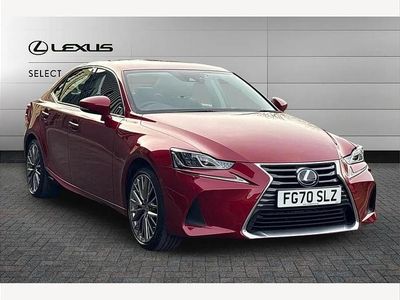 Used Lexus IS300h 223 HP (164 kW) 2020 Red Sedan