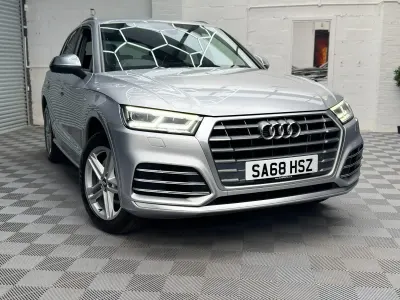 Used Audi Q5 S-Line 190 HP (139 kW) 2018 Silver SUV