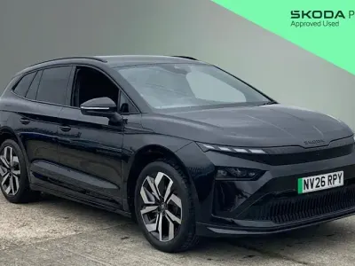 New Skoda Enyaq iV SportLine 210 kW (286 HP) 2026 Black SUV