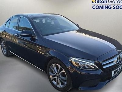 Blue Used 2018 Mercedes C220 Premium Plus Sedan | £15,550 (Good price)