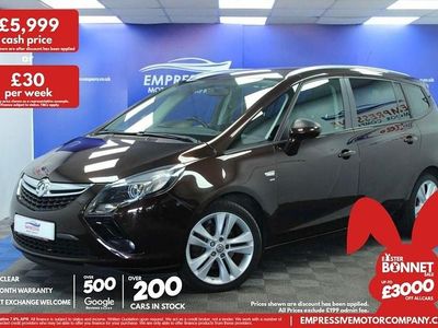 Used Vauxhall Zafira SRi 170 HP (125 kW) 2015 Brown MPV