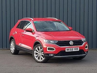 Red Used 2018 VW T-Roc SEL SUV | £15,498 (Fair price)