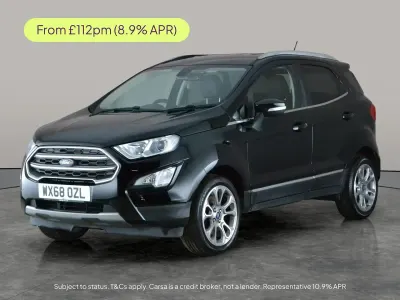 Used Ford Ecosport Titanium 125 HP (91 kW) 2018 Black SUV