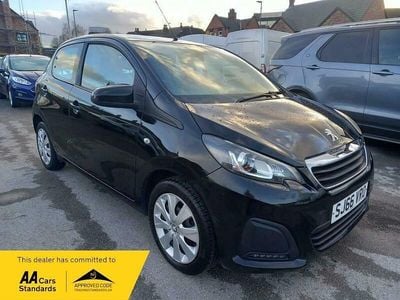 Used Peugeot 108 Active 68 HP (50 kW) 2016 Black Hatchback