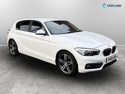 Usado BMW 118 Sport Line 136 HP (100 kW) 2018 Branco Citadino