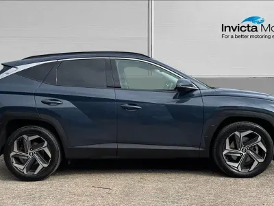 Usado Hyundai Tucson Premium 230 CV (169 kW) 2022 Azul SUV