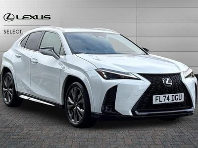 F sport white Used 2024 Lexus UX 300h Sport Line SUV | £31,595 (Super price)
