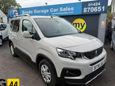 Used Peugeot Rifter Allure 131 HP (96 kW) 2020 Beige MPV