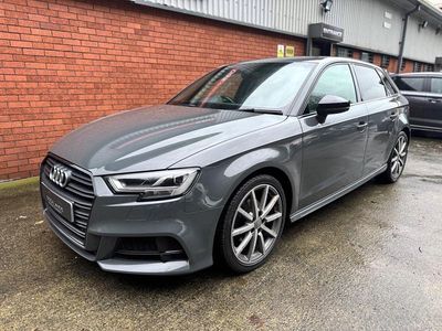 Grey Used 2018 Audi A3 Sportback Black Edition Hatchback | £13,750 (Fair price)
