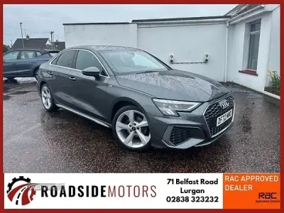 Used Audi A3 S-Line 110 HP (80 kW) 2023 Grey Sedan