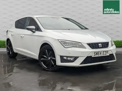 Used Seat Leon FR 184 HP (135 kW) 2014 White Hatchback