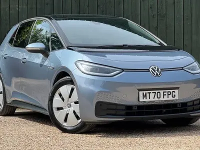 Used VW ID.3 Pro Performance 150 kW (204 HP) 2020 Blue Hatchback