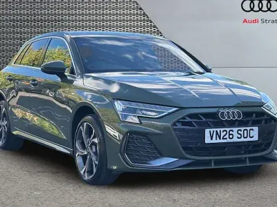 Used Audi A3 Sportback e-tron S-Line 204 HP (150 kW) 2026 Green Hatchback